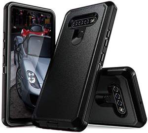 Defender Case Voor <span class=keywords><strong>Lg</strong></span> <span class=keywords><strong>Stylo</strong></span> 6 5 Heavy Duty Hard Shockproof Armor Protector Case Cover Met Riemclip <span class=keywords><strong>Holster</strong></span> - Product Image 6