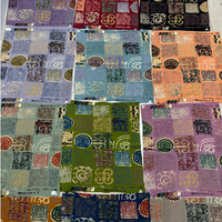 Tissu imprimé en rayonne 100% du Moyen-Orient, tissu en rayonne douce et filée, imprimé par décoloration, pour robes et pantalons pour femmes