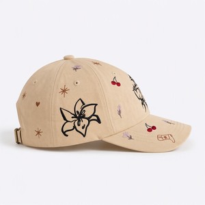 Wholesale Custom Logo <b>Flat</b> Embroidered 6 Panel Baseball Cap Cotton Twill Dad <b>Hat</b> Gorras <b>Hat</b> Manufacturer - Product Image 3