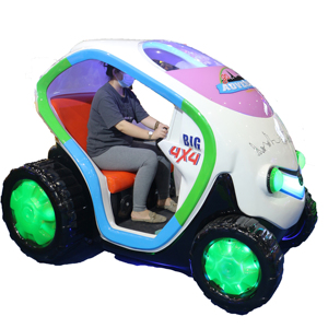 M SKY <span class=keywords><strong>KA</strong></span>-270, Juego de Video Arcade para Niños, Coche <span class=keywords><strong>VR</strong></span> de 2 Plazas y 24 Pulgadas, Atracción Familiar de Fibra de Vidrio para Interiores, Funciona con Monedas - Product Image 2