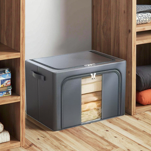 Large Capacity Foldable <strong>Rectangle</strong> Storage <strong>Bin</strong> for Household Bedroom Clothing Household Clothing Storage Box - Product Image 3