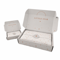 Cajas de Embalaje para Ropa Personalizadas con Logotipos Estampados en Dorado, Cajas de Regalo y Cajas de Envío para Ropa