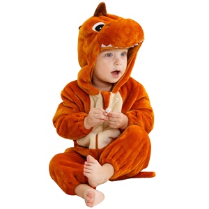 Fantasia de Inverno para Bebês Michley, Roupas para Meninos, 100% Flanela, Roupas Quentes para Meninas, Macacão de Animais para Bebês - Product Image 3