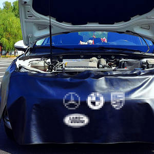 Tapis de travail de mécanicien automobile pour l'entretien et la protection de la voiture Logo personnalisé imprimé magnétique Fender Cover Protector Gripper - Product Image 5
