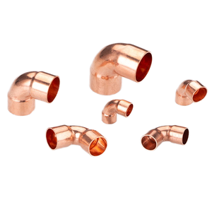 Đồng dày 90 độ góc phải khuỷu tay bằng đường kính ổ cắm hàn điều hòa không khí phụ kiện đường ống làm lạnh - Product Image 3