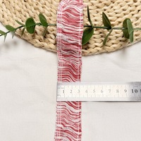 Frange à pampilles multicolores en dentelle, série multicolore, accessoires pour vêtements, sacs, chapeaux, décoration de scène faite à la main, DIY