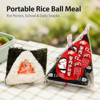 Boulettes de riz au thon surgelées sous marque privée, prêtes à consommer, vente en gros, fournisseur de sushis japonais aux algues marines