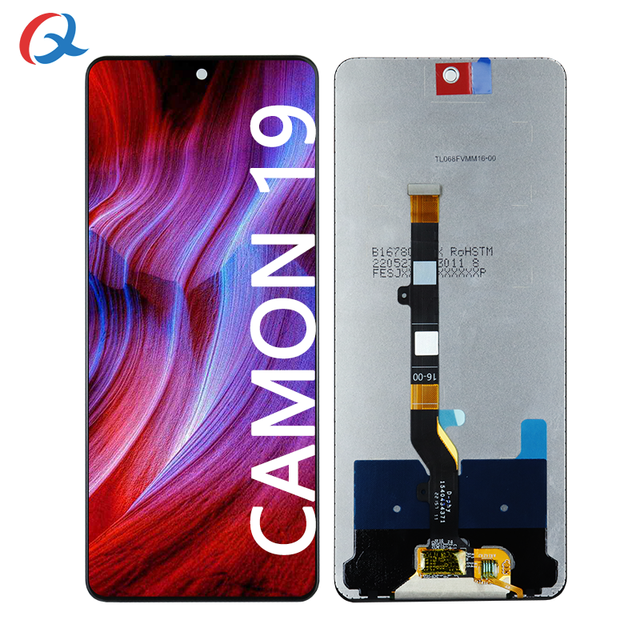 -Assembly Screen Replacement Lcd Touch Screen for Tecno Camon 19 Display Original Mobile Phone Lcds for Tecno Camon 19