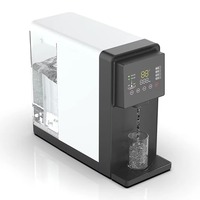 Distributeur d'eau à osmose inverse sans réservoir pour comptoir, purificateur chaud/froid 800 GPD, alimentation par batterie, usage hôtelier et domestique, sous évier
