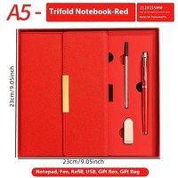 Ensemble de carnets de notes de luxe vintage en PU avec logo personnalisé, planificateur spirale professionnel à couverture rigide pour réunions de bureau et école personnalisée