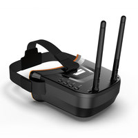 Lunettes FPV 5.8G 40CH avec écran vidéo 3 pouces, DVR HD et diversité de réception