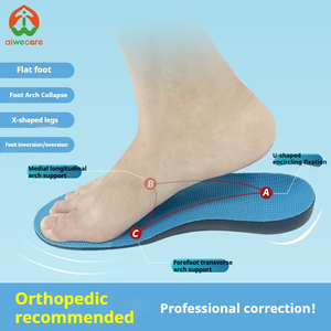 Ergonomisch Ontwerp Orthopedische Steunzolen Voor Platvoeten En Revalidatietherapie Met Hoge Bogen - Product Image 4
