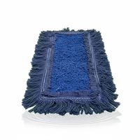 Gizmop Balai à poussière de 50 cm en microfibre, auto-essoreur, antibactérien, réutilisable, durable, pour parquet, sec/humide