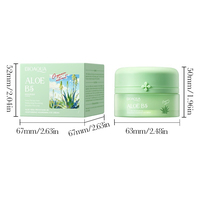 Crème hydratante pour les yeux à l'aloe vera et à la vitamine B5 30g BIOAOOA Crème hydratante