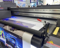Impresora UV Híbrida Digital de Cama Plana G6 I3200 de 6/8 Colores, Plotter de Impresión de 2.5M, Máquina de Impresión Automática de Inyección de Tinta para Cuero