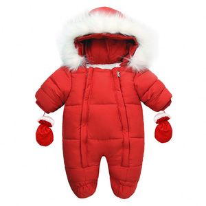 Combinaison et salopette d'hiver douce et chaude décontractées de haute qualité pour bébés, vêtements d'extérieur d'hiver, vêtements de neige pour bébés garçons et filles, vente en gros - Product Image 2