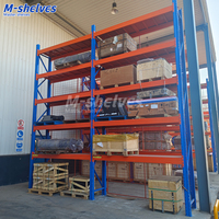Estanterías de acero resistente a la corrosión estanterías de Metal autoportantes para almacenes para salas de logística