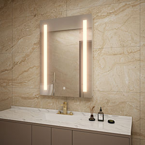 Rounded Rectangle Shape Smart Hotel <b>Mirror</b> <b>Mirror</b> Illuminated With Adjustable Color Temperature - Product Image 1
