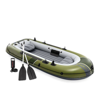 Kayak de pêche gonflable de haute qualité, canoë en caoutchouc, bateau de pêche gonflable, kayak de voyage, double siège, accepte la personnalisation