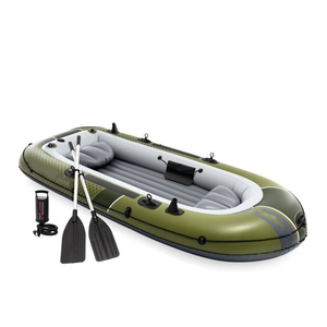 Kayak de pêche gonflable de haute qualité, canoë en caoutchouc, bateau de pêche gonflable, kayak de voyage, double siège, accepte la personnalisation - Product Image 5