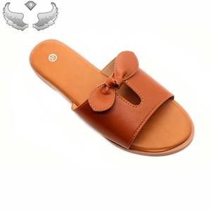 Pantofole da donna basse da esportazione di alta qualità e sandali <span class=keywords><strong>con</strong></span> <span class=keywords><strong>fiocchi</strong></span> stile Beachwear pantofole da donna da indossare all'esterno - Product Image 5