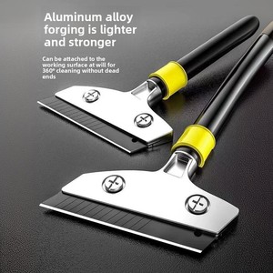 Outil <span class=keywords><strong>de</strong></span> nettoyage et <span class=keywords><strong>de</strong></span> décollage <span class=keywords><strong>de</strong></span> colle pour carrelage, murs, surfaces en verre et sols en marbre, avec lame <span class=keywords><strong>de</strong></span> précision et <span class=keywords><strong>manche</strong></span> <span class=keywords><strong>de</strong></span> 300 mm - Product Image 3