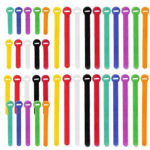 Auto-adhésif écologique <span class=keywords><strong>pour</strong></span> attaches de câble magiques Clip <span class=keywords><strong>pour</strong></span> <span class=keywords><strong>Velcro</strong></span> Strap Tape Wire Organizer Strip Pattern Fastener Adhesive Bags - Product Image 2