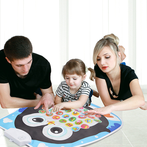 Trẻ em tương tác chim cánh cụt Bảng chữ cái thư tường biểu đồ nói chuyện abcs âm nhạc Áp phích trẻ mới biết đi Bảng chữ cái đồ chơi học tập - Product Image 6