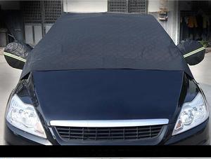 Pare-neige de voiture Couvre-neige avant Couvre-<span class=keywords><strong>soleil</strong></span> en tissu <span class=keywords><strong>Demi</strong></span>-couverture de pare-brise Couvre-pare-<span class=keywords><strong>soleil</strong></span> antigel - Product Image 5