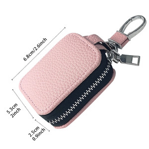 กระเป๋าซิปใส่ AirPods ลายลิ้นจี่พรีเมียม ป้องกันรอยขีดข่วน พร้อมพวงกุญแจ สำหรับทุกรุ่น - Product Image 2