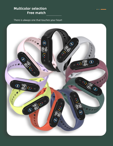 Correas de Silicona para Reloj Inteligente MiBand 5 6 <span class=keywords><strong>7</strong></span>, Accesorios para Reloj, Pulsera, Brazalete, Venta al Por Mayor de Fábrica Mijobs - Product Image 2