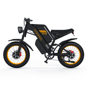 Bicicleta Eléctrica de Montaña GT20 Pro en Oferta, 2000W, Doble Motor sin Escobillas, 48V 40Ah, Doble Batería, Neumáticos de 20*4.0 Pulgadas, Motor Trasero - Product Image 4