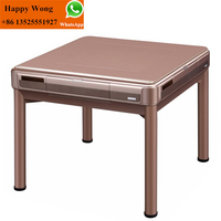 Table de Mahjong pliable ultra-mince à 4 carreaux de sortie Machine automatique de tables de Mahjong