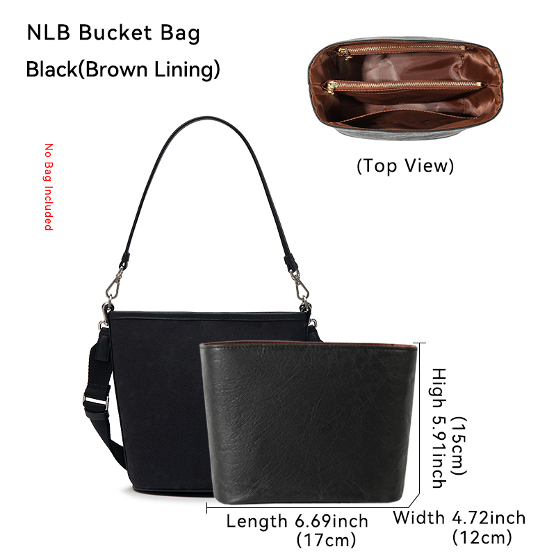 Noir (Doublure Marron)