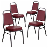 Chaise de banquet de restaurant durable et résistante Design moderne empilable VIP de luxe pour des événements exclusifs Utilisation dans l'hôpital et le salon