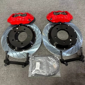 Étriers <span class=keywords><strong>de</strong></span> <span class=keywords><strong>frein</strong></span> mécatroniques GT4 4 pistons <span class=keywords><strong>de</strong></span> haute qualité, adaptés aux roues arrière <span class=keywords><strong>de</strong></span> 355/380 mm, freins <span class=keywords><strong>de</strong></span> course pour Infiniti Q50 Q60 G35 G37 - Product Image 4