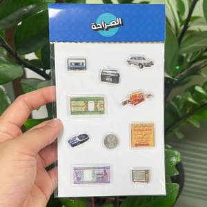 Custom High Quality A6 Cartoon Stickers for Phone & Laptop, 3D Gel Epoxy Dome Stickers, Full Color Printed Epoxy Resin <b>Labels</b> - Product Image 3