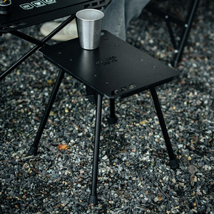 IGT1 <b>Foldable</b> Portable <b>Table</b> 36x25x34.5cm Black Outdoor Camping Picnic Use - Product Image 1