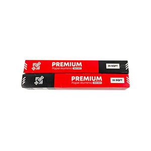 Papier d'aluminium de qualité supérieure, 30M, 50M, 100M, 150M, argenté, gaufré, recyclable, pour emballage alimentaire, utilisation en cuisine - Product Image 6