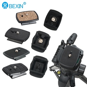 BEXIN แผ่นขาตั้งกล้องแบบขาเดียว,ขาตั้งกล้องแบบถอดออกได้เร็วอเนกประสงค์สำหรับ <span class=keywords><strong>Yunteng</strong></span> 660 690 668 800 - Product Image 1