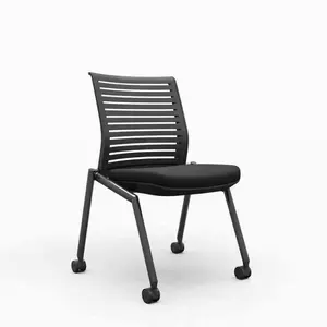 شعبية كرسي مكتب النسيج قوية عجلة الكراسي رخيصة كراسي بلاستيكية قابلة للطي على بيع 805A