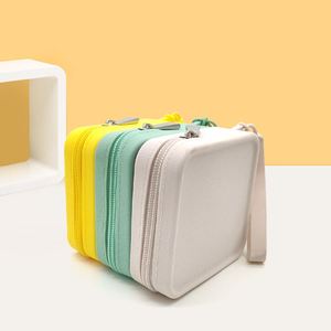 High Quality Portable Waterproof Silicone Cosmetic Bag Key Storage Zipper Wallet <b>Small</b> Square Coin <b>Purse</b> - Product Image 2