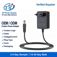 Adaptateur secteur mural UE, alimentation à découpage 12V 3A 36W 5V 9V 24V CE GS TUV RoHS pour éclairage LED, routeur, OEM ODM