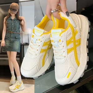 Zapatillas Deportivas con Plataforma para Mujer, Zapatos Casuales Cómodos para Caminar, Diseño Moderno con Suela Gruesa - Product Image 1