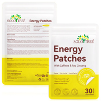 SOLOTREE: Patchs Énergisants pour Revitaliser l'Énergie et Maintenir la Concentration – Vitamines et Caféine