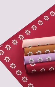 Ouya <span class=keywords><strong>carta</strong></span> da imballaggio con fiori <span class=keywords><strong>margherita</strong></span>, PP impermeabile, <span class=keywords><strong>carta</strong></span> da imballaggio con Bouquet <span class=keywords><strong>di</strong></span> fiori ispessiti, fai da te a più colori - Product Image 4