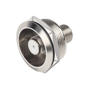 Nhà máy điện phụ kiện C Loại cắm F Đầu kỹ thuật số TV kim loại mặt tấm ổ cắm Kẽm hợp kim thiết bị đầu cuối kết nối - Product Image 4