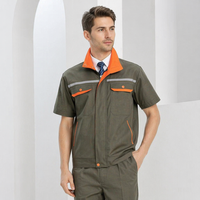 Uniforme de travail unisexe personnalisé en coton avec impression UV antistatique et protection contre les aiguilles pour les commandes d'équipe ODM