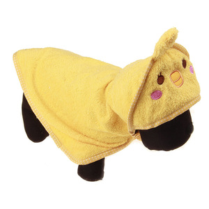 Encantador absorbente de dibujos animados <span class=keywords><strong>Anime</strong></span> mascota disfraz limpieza Manta con capucha microfibra perro toalla perrito Albornoz - Product Image 5