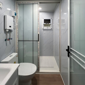 Casas Móviles Prefabricadas de Acero Ligero, Expandibles y Plegables, Casas Modulares en Contenedores de 10 Pies, Impermeables, Tipo Villa, para Dormitorios o Escuelas - Product Image 3